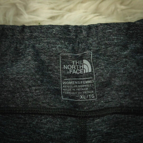 The North Face Size XL Gray Vapor Wick Straight Leg Pull On Stretch Leggings - Picture 4 of 8